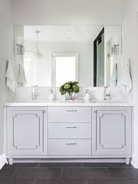 Jodie Rosen Design Bathroom Vanity Transitional Bathroom White Vanity Bathroom