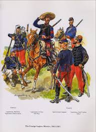 Le mexique a connu une nouvelle journée de violences. Foreign Legion Mexican Adventure 1863 67 Guerre De Crimee La Legion Etrangere Armee Francaise