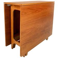 Vintage Mid Century Modern Danish Teak Drop Leaf Table Drop Leaf Table Leaf Table Danish Modern