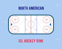 Ein eishockeytor wird von oben nach unten breiter, also entsprechen die 60 cm der tiefe am oberen torende und die 112 cm der tiefe des tores unten, wo es auf dem eis aufsitzt. Vector Eishockey Eisbahn Isoliert Auf Den Weissen Hintergrund Ansicht Von Oben Lizenzfrei Nutzbare Vektorgrafiken Clip Arts Illustrationen Image 67809937