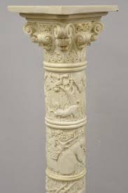 5 tier indoor outdoor plant stand, metal potted plant holder, rustproof iron art flower pot holder for home balcony garden patio ornaments. Vtg Corinthian Column Carved Resin Folklore Scene Grecian Pedestal Plant Stand At 1stdibs