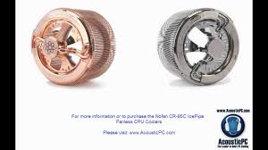 Cr 95c Pearl Black Icepipe 95w Fanless Cpu Cooler Nofan Cr 95c Icepipe Fanless Cpu Cooler Youtube
