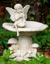Bird Bath And Feeder Uk Garden Ornaments Direct Fairy Garden Bird Bath Bird Bath Fairy Statues