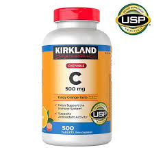 Vitamin c supplements can increase your absorption of aluminum from medications. Kirkland Signature Chewable Vitamin C 500 Mg 500 Tablets Costco