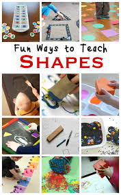 How To Teach Shape Recognition To Preschoolers Shape Activities Preschool Teaching Shapes Shapes Activities