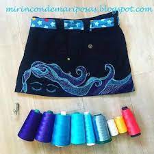 magnifique broderie freestyle a la machine technique a tenter tricot crochet sewing fashion