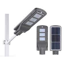 Solar two in one street light with nice design, motion sensor and remote control, there is a colorful flashlight on lamp as decoration lamp, which can turn on / off this function at will; Best Price All In One Led Solar Street Light 60w Geram