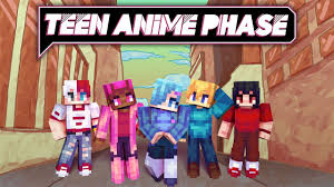 Are you an anime watcher and a minecraft player and you want to merge your two interests? Minecraft Marketplace Trailer Teen Anime Phase Skin Pack Youtube