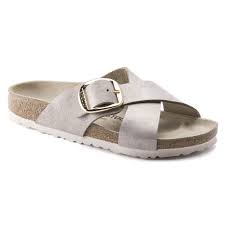 Birkenstock Arizona Big Buckle Washed Metallic Rose Gold Siena Suede Leather Washed Metallic Rose Gold In 2020 Suede Leather Suede Leather