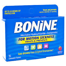 bonine motion sickness relief chewable