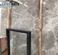 Aegean Sea Grey Marble Slabs, Polished Grey Tiles.