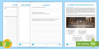 Quella di leonardo è sicuramente la più. Ficha De Apreciacion Artistica La Ultima Cena Leonardo Da Vinci