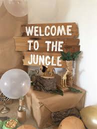 Boy Jungle Themed Birthday Party For 2 Year Old Safari Theme Birthday Safaribirthdayparty My Sons 2 Year Old Birthday Party With A Safar In 2020 Safari Theme Birthday Wild Birthday Party First Birthday Party Themes