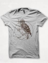 Forest And Fin Etsy Red Tailed Hawk Tshirt Bird Print