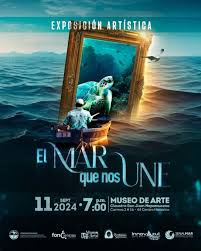 Exposición artística "El mar que nos une" Universidad del Magdalena
