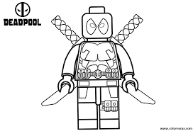 Dibujos De Fortnite Para Colorear De Deadpool
