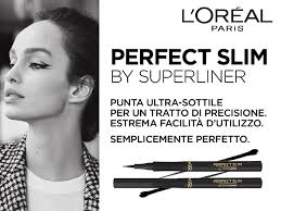 L'Oréal Paris Superliner Perfect Slim, Eyeliner in Penna, Colore: Nero  intenso : Amazon.it: Bellezza