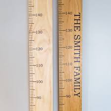 Wooden Height Chart