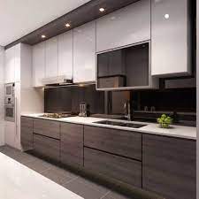 It's simple and beautiful with modern kitchen furniture like retro chairs and round tables can also soften the design. 52 Stunning Modern Kitchen Cabinets Ideas Latest Kitchen Designs Kitchen Interior Design Modern Kitchen Room Design