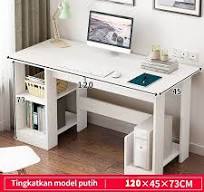 HOMETIME Meja Komputer Minimalis Meja Belajar Meja Kerja Meja Gaming