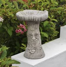 Stone Bird Bath Bowl Only Uk Bird Bath Green Man Stone Garden Ornament Garden Decoration Made In Cornwall Cornwall Stoneware Outdoor Living Gift Idea