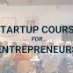 Startup course for entrepreneurs  (in English) event image