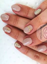 Short Acrylic Nails Design You Can Use In Summer And Winter Nail Design Idea Photo Number 33 Gold Acrylic Nails Short Acrylic Nails Round Nail Designs Round nails look very similar to oval nails, especially when they're long, but they are more round.