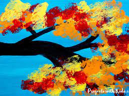 Check spelling or type a new query. Autumn Tree Painting With Cotton Balls Projects With Kids