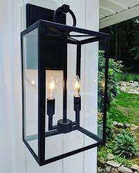 Manor Glass Iron Sconce In 2021 Modern Farmhouse Lighting Outdoor Light Fixtures Farmhouse Outdoor Lighting