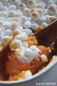 Sweet Potato Souffle With Marshmallows Aletia Dupree Recipe Sweet Potato Souffle Sweet Potato Suffle Sweet Potato Recipes
