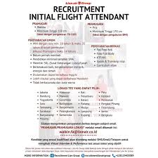 Maybe you would like to learn more about one of these? Lowongan Kerja Pramugara Pramugari Lion Air Group