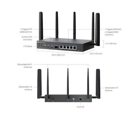 ER706W-4G | Omada 4G+ Cat6 AX3000 Gigabit VPN Gateway | TP-Link ประเทศไทย