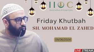 Friday Khutbah w/ Br. Mohamed Shallan