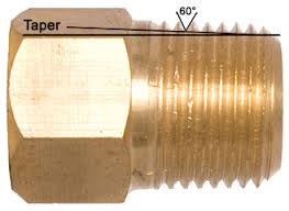 The table below shows the socket depth for threaded steel pipe. Measure An Npt Connection Size