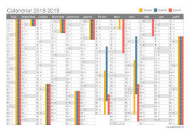 Calendrier Scolaire 2018 Et 2019 Calendrier Vacances Scolaires Calendrier Scolaire Calendrier Vacances