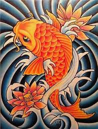  46 Ide Kuda Kuda Tato Ikan Koi Lukisan