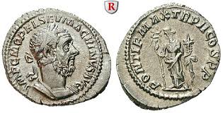 Er war maure und stammte aus caesarea, der hauptstadt der provinz mauretania caesariensis (in der nähe von cherchell im heutigen algerien). Romische Kaiserzeit Macrinus Denar 217 F St