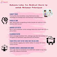 Sebenarnya apa, sih, medical check up itu? Rahasia Lolos Tes Medical Check Up Untuk Melamar Pekerjaan Kesehatan Resep Sehat Tips