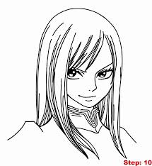 Jede malvorlage gibt ihnen die. Fairy Tail Erza Coloring Pages Coloring Home