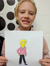 I was bored so I decided to use an ai filter too see what kross and rhea  would look like as Simpson characters.