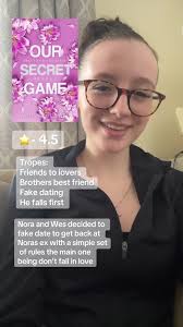 Was gonna film a talking vid but that sh*t is scary #oursecretgame  #janishaboswell #noraandwes #booktok #books #book #fyp #bookrecommendations  #fypp #tiktok