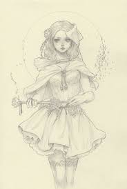 Hand Drawn One Of A Kind Drawing Pencil On Heavy Grade High Quality Paper Stamped And Signed Art Art Sketches Girl Drawing