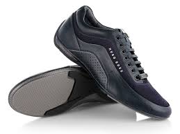 Hugo Boss 50285540 Schoenen Blauw Hugo Boss Mannenkleding Schoenen