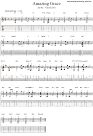 Amazing Grace Sheet Music Arrangement For Jazz Guitar