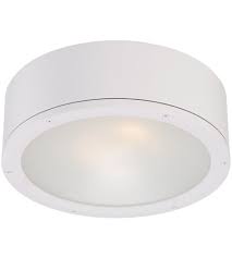 Wac Lighting Fm W2612 Wt Tube Led 12 Inch White Indoor Outdoor Flush Mount