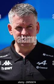 Matt Harman (GBR) Alpine F1 Team Technical Director. Formula One Testing,  Day Two, Friday 24th February 2023. Sakhir, Bahrain Stock Photo