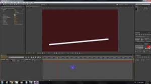Blur is nothing but making something unclear when we are willing to hide something; Simple Line Animation In Adobe After Effects 2014 Youtube