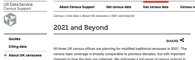 The census of scotland is planned to take place in 2022. Https Ukdataservice Ac Uk Media 622617 Censusupdate6mar20 Pdf