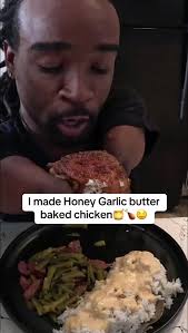 This was my first time, making honey, garlic butter, baked chicken and it  was BOMB‼️🤤🍗🍯 not gonna lie things got out of hand in this kitchen‼️ And  here’s how I made it😁 #bakedchicken #CookinWitNubb ...