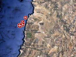 Un tsunami, sunami o maremoto (del latín mare, «mar», y motus, «movimiento») es un evento complejo que involucra un grupo de olas en un cuerpo de agua de gran energía y de tamaño variable que se producen cuando se desplaza verticalmente una gran masa de agua por algún fenómeno. Strong And Shallow M6 8 Earthquake Hits Atacama Chile